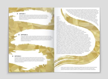 Soyut vektör düzen arka plan set. Sanat tasarım şablonu, liste, ön sayfa, mockup broşür Tema stili, afiş, fikir, kapak, kitapçık, baskı, el ilanı için kitap, boş, kartı, reklam, işareti, sayfa a4.