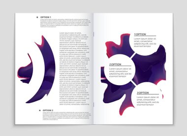 Soyut vektör düzen arka plan set. Sanat tasarım şablonu, liste, ön sayfa, mockup broşür Tema stili, afiş, fikir, kapak, kitapçık, baskı, el ilanı için kitap, boş, kartı, reklam, işareti, sayfa,, a4.