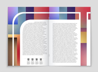 Soyut vektör düzen arka plan set. Sanat tasarım şablonu, liste, ön sayfa, mockup broşür Tema stili, afiş, fikir, kapak, kitapçık, baskı, el ilanı için kitap, boş, kartı, reklam, işareti, sayfa a4.