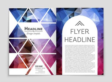 Soyut vektör düzen arka plan set. Sanat tasarım şablonu, liste, ön sayfa, mockup broşür Tema stili, afiş, fikir, kapak, kitapçık, baskı, el ilanı için kitap, boş, kartı, reklam, işareti, sayfa a4.