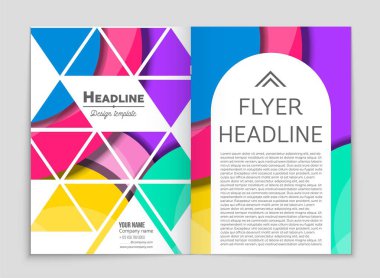 Soyut vektör düzen arka plan set. Sanat tasarım şablonu, liste, ön sayfa, mockup broşür Tema stili, afiş, fikir, kapak, kitapçık, baskı, el ilanı için kitap, boş, kartı, reklam, işareti, sayfa,, a4