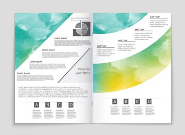 Soyut vektör düzen arka plan set. Sanat tasarım şablonu, liste, ön sayfa, mockup broşür Tema stili, afiş, fikir, kapak, kitapçık, baskı, el ilanı için kitap, boş, kartı, reklam, işareti, sayfa a4