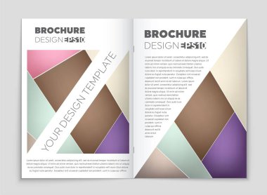 Soyut vektör düzen arka plan set. Sanat tasarım şablonu, liste, ön sayfa, mockup broşür Tema stili, afiş, fikir, kapak, kitapçık, baskı, el ilanı için kitap, boş, kartı, reklam, işareti, sayfa a4.