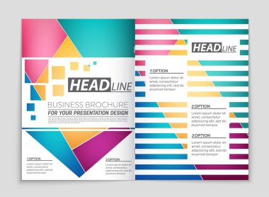 Soyut vektör düzen arka plan set. Sanat tasarım şablonu, liste, ön sayfa, mockup broşür Tema stili, afiş, fikir, kapak, kitapçık, baskı, el ilanı için kitap, boş, kartı, reklam, işareti, sayfa a4.