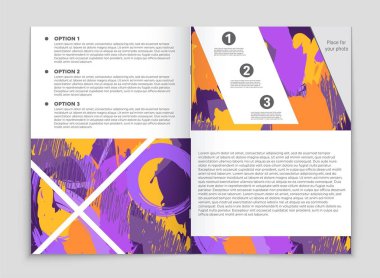 Soyut vektör düzen arka plan set. Sanat tasarım şablonu, liste, ön sayfa, mockup broşür Tema stili, afiş, fikir, kapak, kitapçık, baskı, el ilanı için kitap, boş, kartı, reklam, işareti, sayfa,, a4.