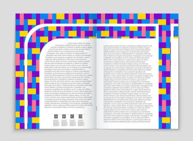 Soyut vektör düzen arka plan set. Sanat tasarım şablonu, liste, ön sayfa, mockup broşür Tema stili, afiş, fikir, kapak, kitapçık, baskı, el ilanı için kitap, boş, kartı, reklam, işareti, sayfa a4.