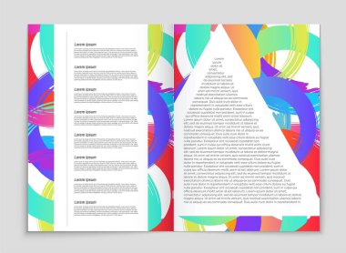 Soyut vektör düzen arka plan set. Sanat tasarım şablonu, liste, ön sayfa, mockup broşür Tema stili, afiş, fikir, kapak, kitapçık, baskı, el ilanı için kitap, boş, kartı, reklam, işareti, sayfa,, a4.