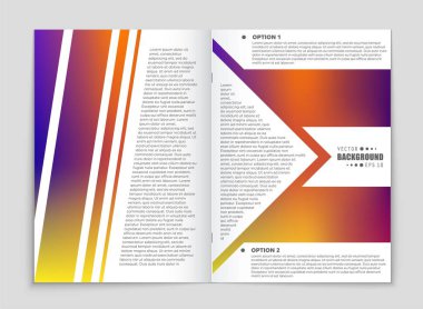 Soyut vektör düzen arka plan set. Sanat tasarım şablonu, liste, sayfa, mockup broşür Tema stili, afiş, fikir, kapak, kitapçık, baskı, el ilanı için kitap, boş, kartı, reklam, işareti, sayfa,, a4