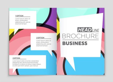 Soyut vektör düzen arka plan set. Sanat tasarım şablonu, liste, ön sayfa, mockup broşür Tema stili, afiş, fikir, kapak, kitapçık, baskı, el ilanı için kitap, boş, kartı, reklam, işareti, sayfa,, a4