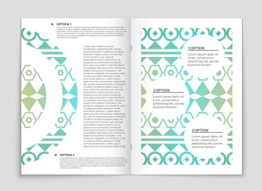 Soyut vektör düzen arka plan set. Sanat tasarım şablonu, liste, ön sayfa, mockup broşür Tema stili, afiş, fikir, kapak, kitapçık, baskı, el ilanı için kitap, boş, kartı, reklam, işareti, sayfa a4