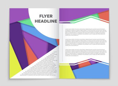 Soyut vektör düzen arka plan set. Sanat tasarım şablonu, liste, ön sayfa, mockup broşür Tema stili, afiş, fikir, kapak, kitapçık, baskı, el ilanı için kitap, boş, kartı, reklam, işareti, sayfa,, a4