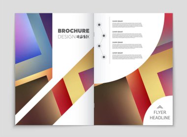 Soyut vektör düzen arka plan set. Sanat tasarım şablonu, liste, ön sayfa, mockup broşür Tema stili, afiş, fikir, kapak, kitapçık, baskı, el ilanı için kitap, boş, kartı, reklam, işareti, sayfa a4.