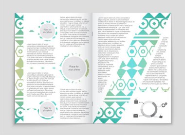 Soyut vektör düzen arka plan set. Sanat tasarım şablonu, liste, ön sayfa, mockup broşür Tema stili, afiş, fikir, kapak, kitapçık, baskı, el ilanı için kitap, boş, kartı, reklam, işareti, sayfa a4