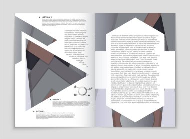 Soyut vektör düzen arka plan set. Sanat tasarım şablonu, liste, ön sayfa, mockup broşür Tema stili, afiş, fikir, kapak, kitapçık, baskı, el ilanı için kitap, boş, kartı, reklam, işareti, sayfa,, a4