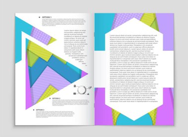 Soyut vektör düzen arka plan set. Sanat tasarım şablonu, liste, ön sayfa, mockup broşür Tema stili, afiş, fikir, kapak, kitapçık, baskı, el ilanı için kitap, boş, kartı, reklam, işareti, sayfa,, a4