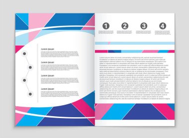 Soyut vektör düzen arka plan set. Sanat tasarım şablonu, liste, ön sayfa, mockup broşür Tema stili, afiş, fikir, kapak, kitapçık, baskı, el ilanı için kitap, boş, kartı, reklam, işareti, sayfa a4.