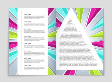 Soyut vektör düzen arka plan set. Sanat tasarım şablonu, liste, ön sayfa, mockup broşür Tema stili, afiş, fikir, kapak, kitapçık, baskı, el ilanı için kitap, boş, kartı, reklam, işareti, sayfa a4