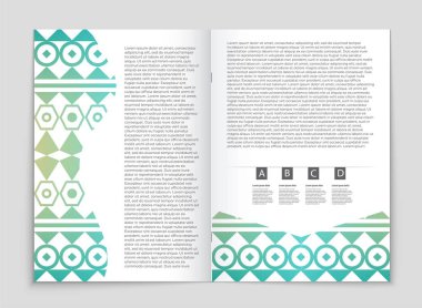 Soyut vektör düzen arka plan set. Sanat tasarım şablonu, liste, ön sayfa, mockup broşür Tema stili, afiş, fikir, kapak, kitapçık, baskı, el ilanı için kitap, boş, kartı, reklam, işareti, sayfa a4