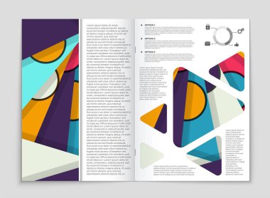 Soyut vektör düzen arka plan set. Sanat tasarım şablonu, liste, ön sayfa, mockup broşür Tema stili, afiş, fikir, kapak, kitapçık, baskı, el ilanı için kitap, boş, kartı, reklam, işareti, sayfa,, a4