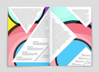 Soyut vektör düzen arka plan set. Sanat tasarım şablonu, liste, ön sayfa, mockup broşür Tema stili, afiş, fikir, kapak, kitapçık, baskı, el ilanı için kitap, boş, kartı, reklam, işareti, sayfa,, a4