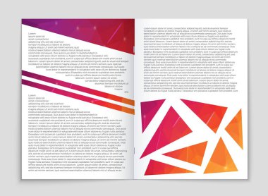 Soyut vektör düzen arka plan set. Sanat tasarım şablonu, liste, ön sayfa, mockup broşür Tema stili, afiş, fikir, kapak, kitapçık, baskı, el ilanı için kitap, boş, kartı, reklam, işareti, sayfa a4.