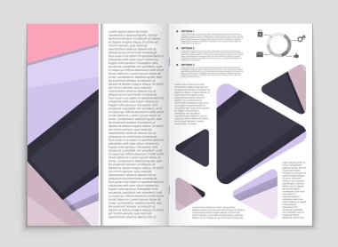 Soyut vektör düzen arka plan set. Sanat tasarım şablonu, liste, ön sayfa, mockup broşür Tema stili, afiş, fikir, kapak, kitapçık, baskı, el ilanı için kitap, boş, kartı, reklam, işareti, sayfa,, a4