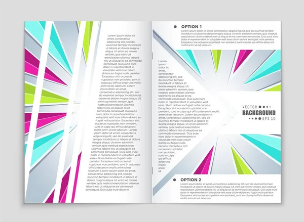 Abstract vector lay-out achtergrond instellen. Voor kunst sjabloonontwerp, lijst, voorpagina, mockup de stijl van het thema van de brochure, banner, idee, cover, boekje, print, flyer, boek, leeg, kaart, advertentie, teken, blad, a4 — Stockvector