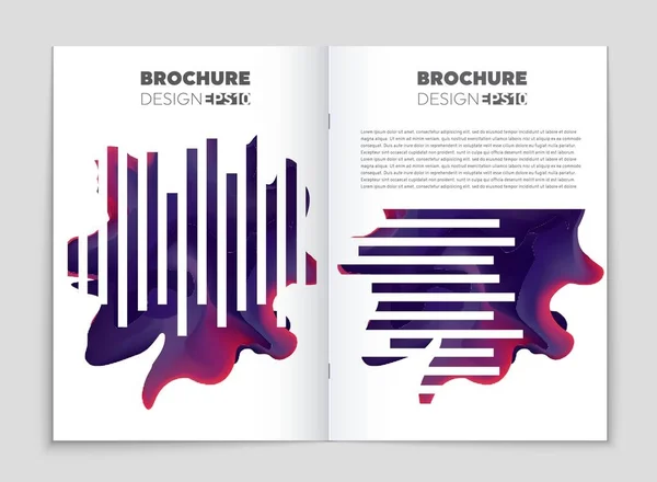 Abstract vector lay-out achtergrond instellen. Voor kunst sjabloonontwerp, lijst, voorpagina, mockup de stijl van het thema van de brochure, banner, idee, cover, boekje, print, flyer, boek, leeg, kaart, advertentie, teken, blad,, a4. — Stockvector