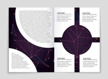 Soyut vektör düzen arka plan set. Sanat tasarım şablonu, liste, ön sayfa, mockup broşür Tema stili, afiş, fikir, kapak, kitapçık, baskı, el ilanı için kitap, boş, kartı, reklam, işareti, sayfa a4