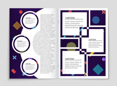 Soyut vektör düzen arka plan set. Sanat tasarım şablonu, liste, ön sayfa, mockup broşür Tema stili, afiş, fikir, kapak, kitapçık, baskı, el ilanı için kitap, boş, kartı, reklam, işareti, sayfa a4