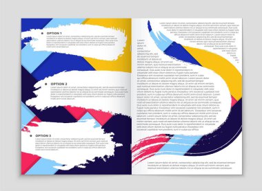 Soyut vektör düzen arka plan set. Sanat tasarım şablonu, liste, ön sayfa, mockup broşür Tema stili, afiş, fikir, kapak, kitapçık, baskı, el ilanı için kitap, boş, kartı, reklam, işareti, sayfa,, a4