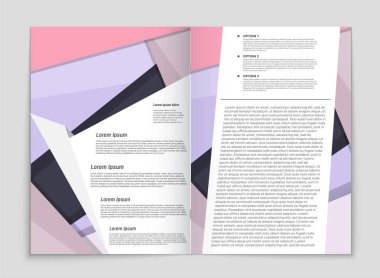 Soyut vektör düzen arka plan set. Sanat tasarım şablonu, liste, ön sayfa, mockup broşür Tema stili, afiş, fikir, kapak, kitapçık, baskı, el ilanı için kitap, boş, kartı, reklam, işareti, sayfa,, a4