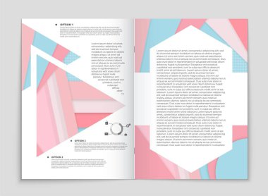 Soyut vektör düzen arka plan set. Sanat tasarım şablonu, liste, ön sayfa, mockup broşür Tema stili, afiş, fikir, kapak, kitapçık, baskı, el ilanı için kitap, boş, kartı, reklam, işareti, sayfa,, a4