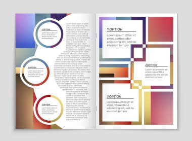 Soyut vektör düzen arka plan set. Sanat tasarım şablonu, liste, ön sayfa, mockup broşür Tema stili, afiş, fikir, kapak, kitapçık, baskı, el ilanı için kitap, boş, kartı, reklam, işareti, sayfa a4.