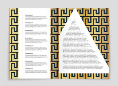 Soyut vektör düzen arka plan set. Sanat tasarım şablonu, liste, ön sayfa, mockup broşür Tema stili, afiş, fikir, kapak, kitapçık, baskı, el ilanı için kitap, boş, kartı, reklam, işareti, sayfa a4