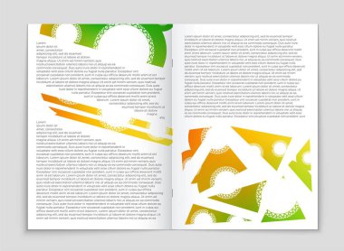 Soyut vektör düzen arka plan set. Sanat tasarım şablonu, liste, ön sayfa, mockup broşür Tema stili, afiş, fikir, kapak, kitapçık, baskı, el ilanı için kitap, boş, kartı, reklam, işareti, sayfa a4