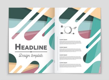 Soyut vektör düzen arka plan set. Sanat tasarım şablonu, liste, ön sayfa, mockup broşür Tema stili, afiş, fikir, kapak, kitapçık, baskı, el ilanı için kitap, boş, kartı, reklam, işareti, sayfa,, a4