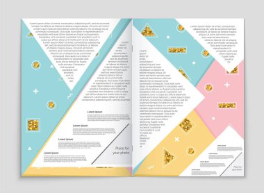 Soyut vektör düzen arka plan set. Sanat tasarım şablonu, liste, ön sayfa, mockup broşür Tema stili, afiş, fikir, kapak, kitapçık, baskı, el ilanı için kitap, boş, kartı, reklam, işareti, sayfa,, a4.
