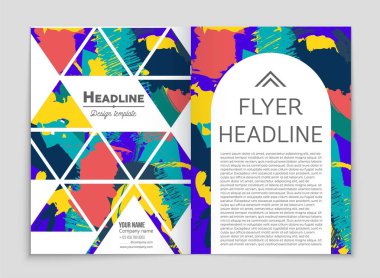 Soyut vektör düzen arka plan set. Sanat tasarım şablonu, liste, ön sayfa, mockup broşür Tema stili, afiş, fikir, kapak, kitapçık, baskı, el ilanı için kitap, boş, kartı, reklam, işareti, sayfa,, a4.