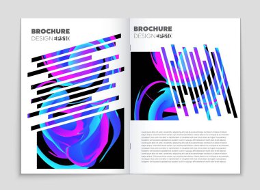 Soyut vektör düzen arka plan set. Sanat tasarım şablonu, liste, ön sayfa, mockup broşür Tema stili, afiş, fikir, kapak, kitapçık, baskı, el ilanı için kitap, boş, kartı, reklam, işareti, sayfa,, a4.