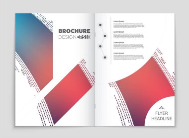 Soyut vektör düzen arka plan set. Sanat tasarım şablonu, liste, ön sayfa, mockup broşür Tema stili, afiş, fikir, kapak, kitapçık, baskı, el ilanı için kitap, boş, kartı, reklam, işareti, sayfa a4