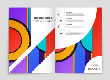 Soyut vektör düzen arka plan set. Sanat tasarım şablonu, liste, ön sayfa, mockup broşür Tema stili, afiş, fikir, kapak, kitapçık, baskı, el ilanı için kitap, boş, kartı, reklam, işareti, sayfa,, a4