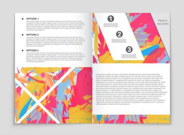 Soyut vektör düzen arka plan set. Sanat tasarım şablonu, liste, ön sayfa, mockup broşür Tema stili, afiş, fikir, kapak, kitapçık, baskı, el ilanı için kitap, boş, kartı, reklam, işareti, sayfa,, a4.