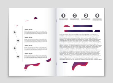 Soyut vektör düzen arka plan set. Sanat tasarım şablonu, liste, ön sayfa, mockup broşür Tema stili, afiş, fikir, kapak, kitapçık, baskı, el ilanı için kitap, boş, kartı, reklam, işareti, sayfa,, a4.
