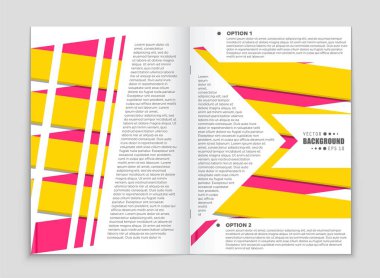Soyut vektör düzen arka plan set. Sanat tasarım şablonu, liste, ön sayfa, mockup broşür Tema stili, afiş, fikir, kapak, kitapçık, baskı, el ilanı için kitap, boş, kartı, reklam, işareti, sayfa a4