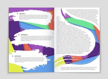 Soyut vektör düzen arka plan set. Sanat tasarım şablonu, liste, ön sayfa, mockup broşür Tema stili, afiş, fikir, kapak, kitapçık, baskı, el ilanı için kitap, boş, kartı, reklam, işareti, sayfa,, a4