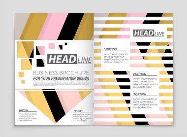 Soyut vektör düzen arka plan set. Sanat tasarım şablonu, liste, ön sayfa, mockup broşür Tema stili, afiş, fikir, kapak, kitapçık, baskı, el ilanı için kitap, boş, kartı, reklam, işareti, sayfa,, a4