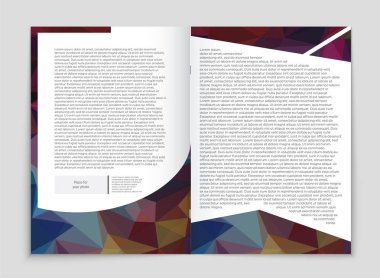 Soyut vektör düzen arka plan set. Sanat tasarım şablonu, liste, ön sayfa, mockup broşür Tema stili, afiş, fikir, kapak, kitapçık, baskı, el ilanı için kitap, boş, kartı, reklam, işareti, sayfa a4.