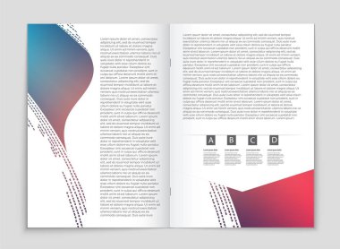 Soyut vektör düzen arka plan set. Sanat tasarım şablonu, liste, ön sayfa, mockup broşür Tema stili, afiş, fikir, kapak, kitapçık, baskı, el ilanı için kitap, boş, kartı, reklam, işareti, sayfa a4