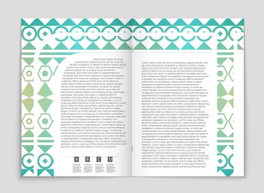 Soyut vektör düzen arka plan set. Sanat tasarım şablonu, liste, ön sayfa, mockup broşür Tema stili, afiş, fikir, kapak, kitapçık, baskı, el ilanı için kitap, boş, kartı, reklam, işareti, sayfa a4